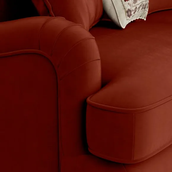 Beatrice II Velvet Corner Chaise Sofa 3