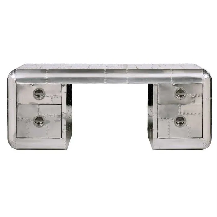 Timothy Oulton Aviator Blackhawk Desk, Spitfire