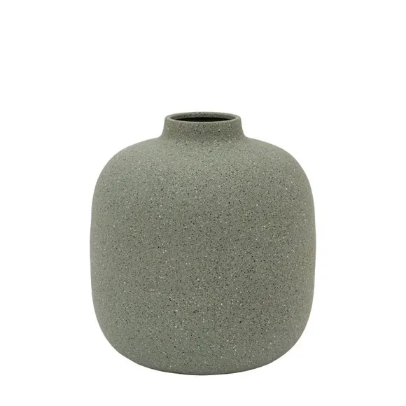 Cedar & Sage Goa Cast Aluminium Olive Vase 6