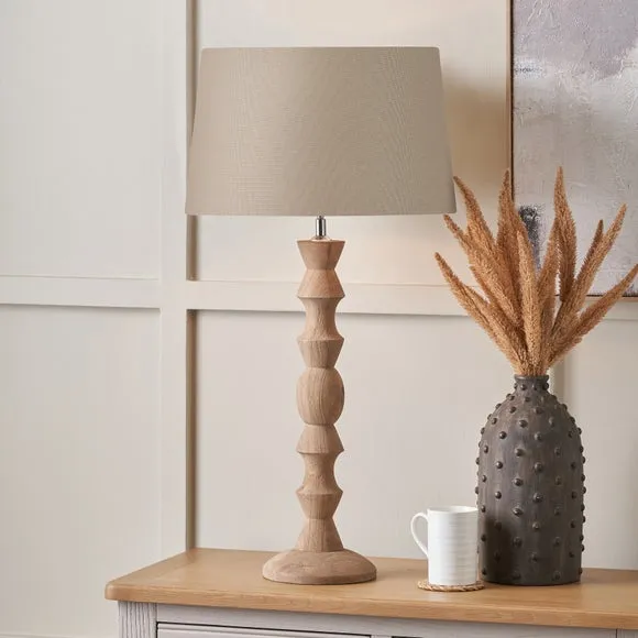 Pacific Lifestyle Ayra Boho Winston Bobbled Table Lamp