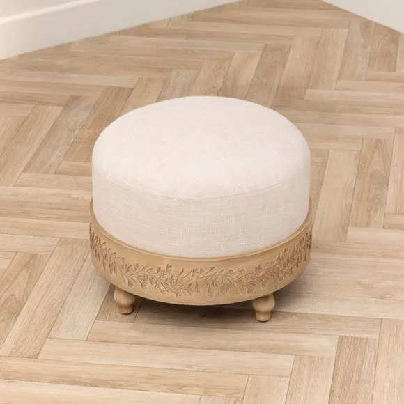 Voyage Maison Mabel Oak Footstool