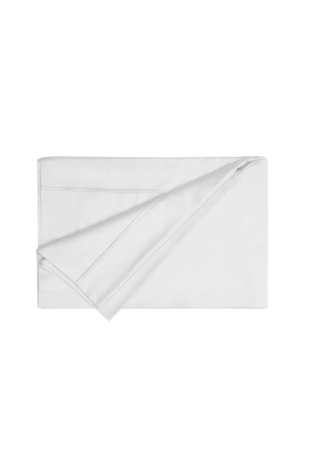 Belledorm Pima Cotton Sateen 450 Thread Count Flat Sheet in White