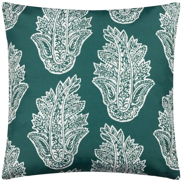 Paoletti Kalindi Paisley Outdoor Cushion 4