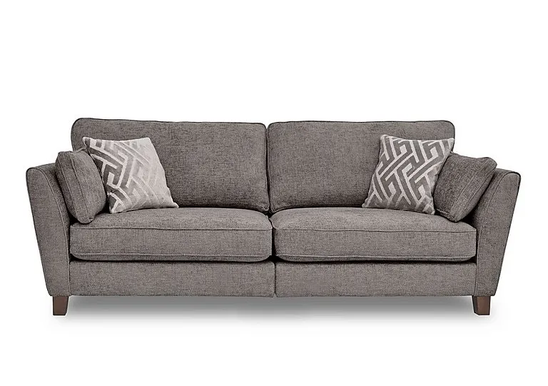 Tabitha 4 Seater Split Frame Sofa - Mocha