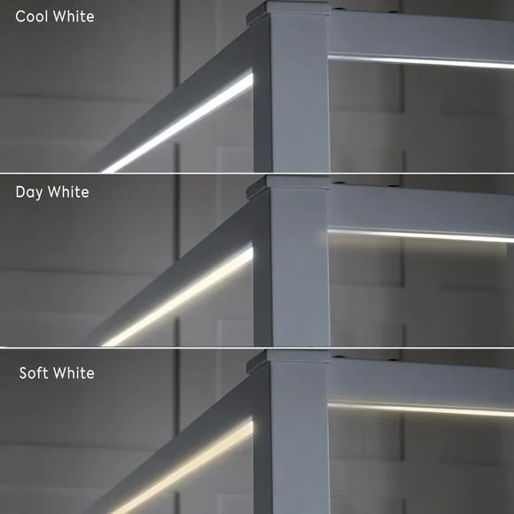 X Rocker Living Fern 4 Poster Bed with LED Lights 5