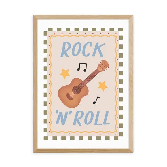 East End Prints Rock n Roll Print by Kid of the Village 2