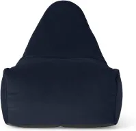 Ayra Bean Chair, Royal Blue Velvet