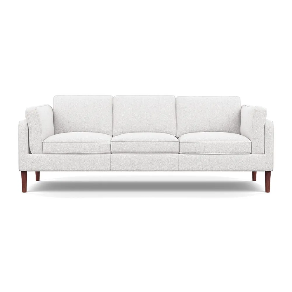 Heal's Sonno 4 Seater Loop Boucle Polar Walnut Feet 1