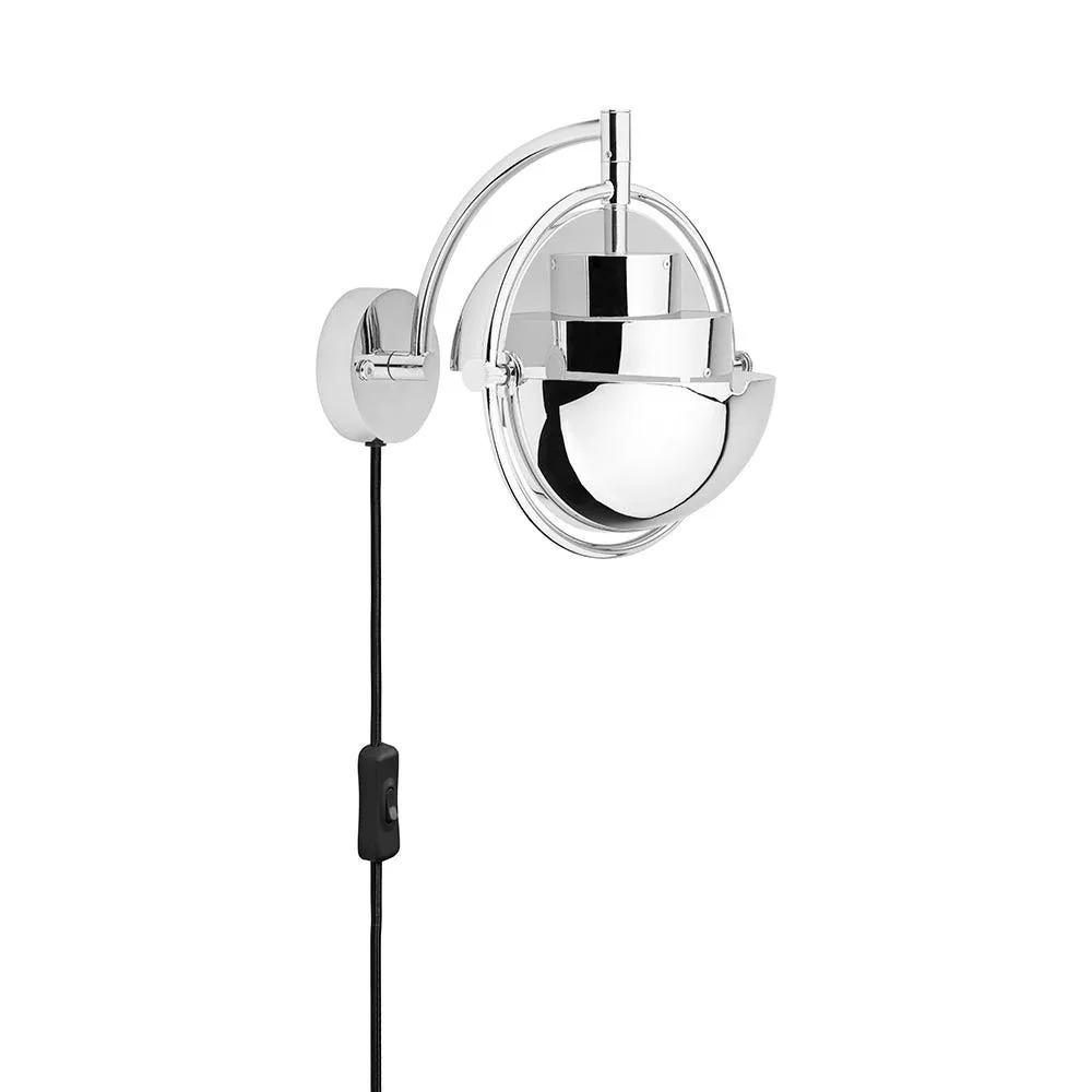 Gubi Multi-Lite Wall Light Chrome 2