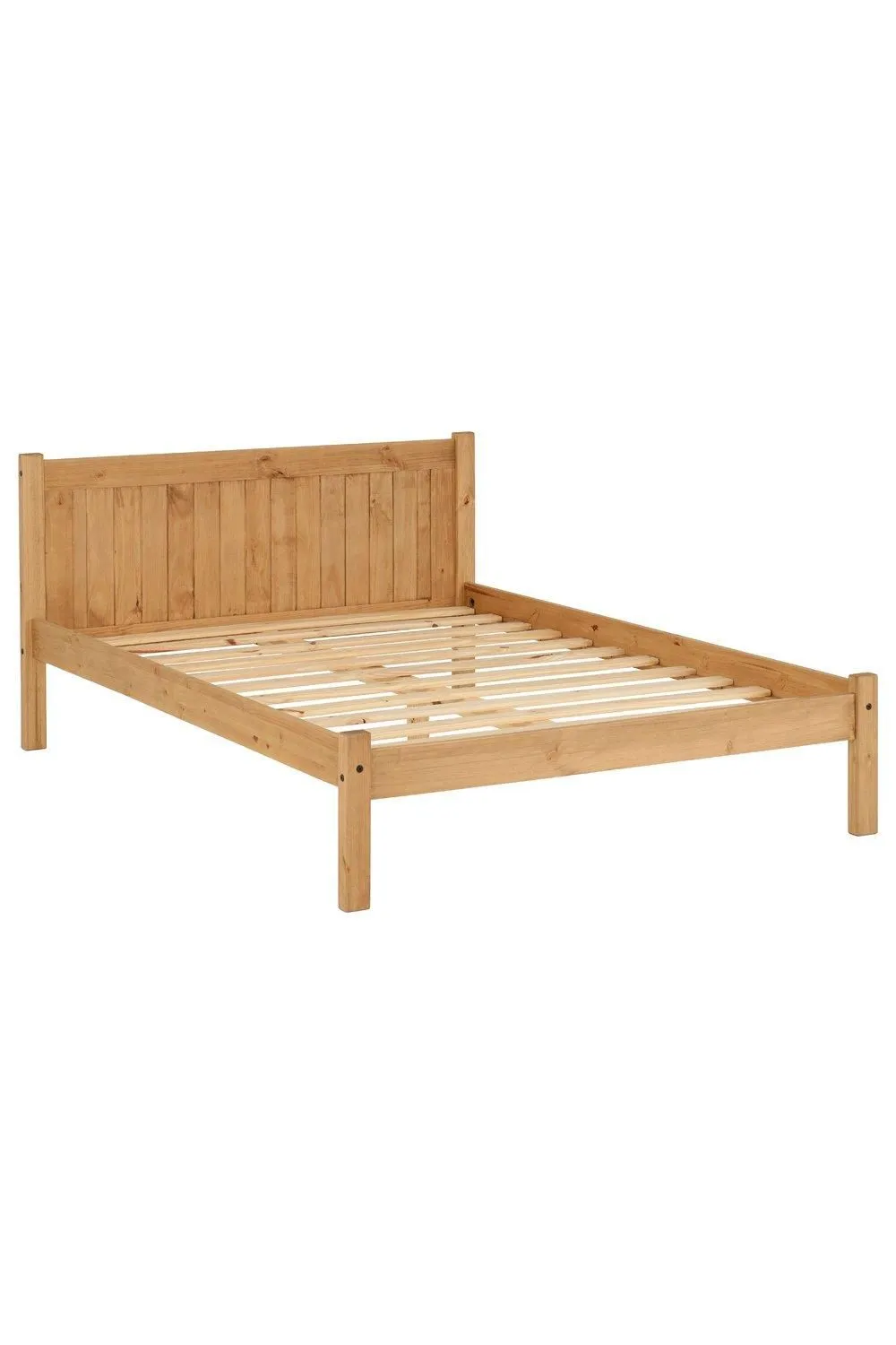 Seconique Maya 4'6" Double Bed in Natural 2