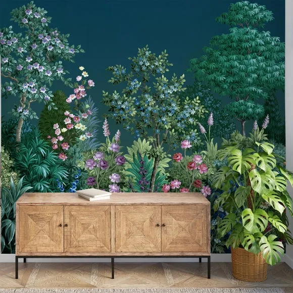 Midnight Garden Wall Mural 3