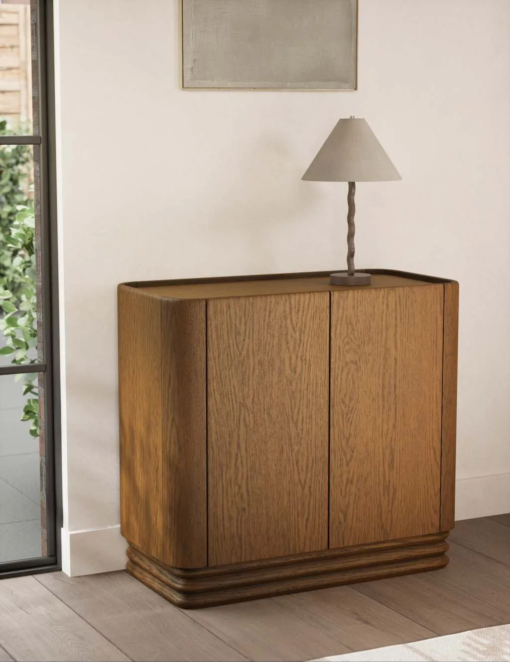 Gallery Direct Dempsey 2 Door Sideboard Natural Mix