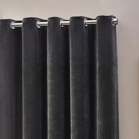 Yard Chenille Eyelet Curtains