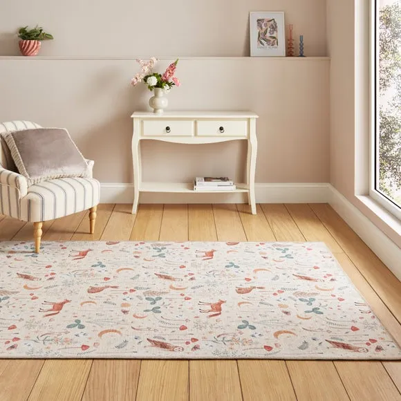 Catherine Lansfield Twilight Animals Rug 1