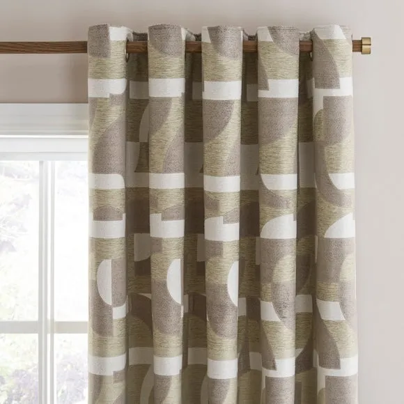 Sawyer Jacquard Eyelet Curtains 1