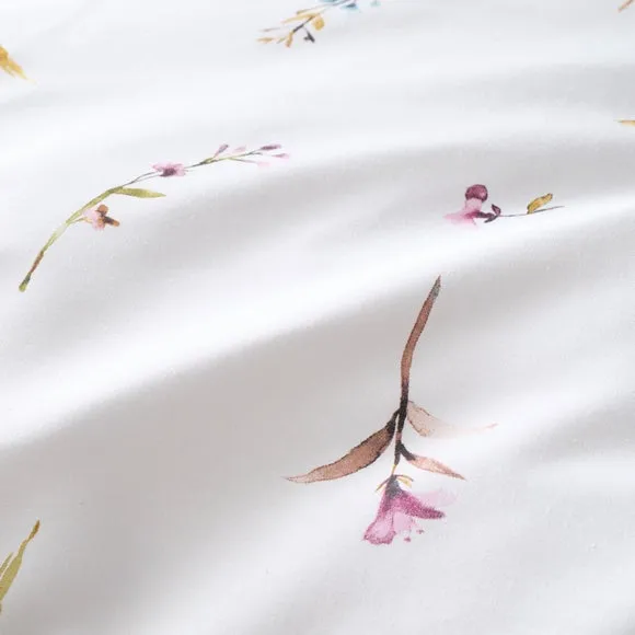 Madison Floral Polycotton Duvet Cover & Pillowcase Set 4