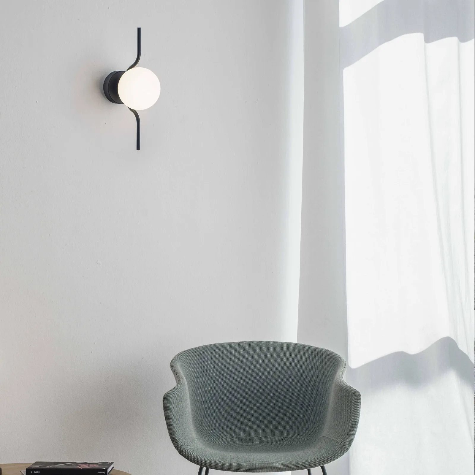 Netlighting Le Vita LED Wall Lamp Black 6W 2700K 2