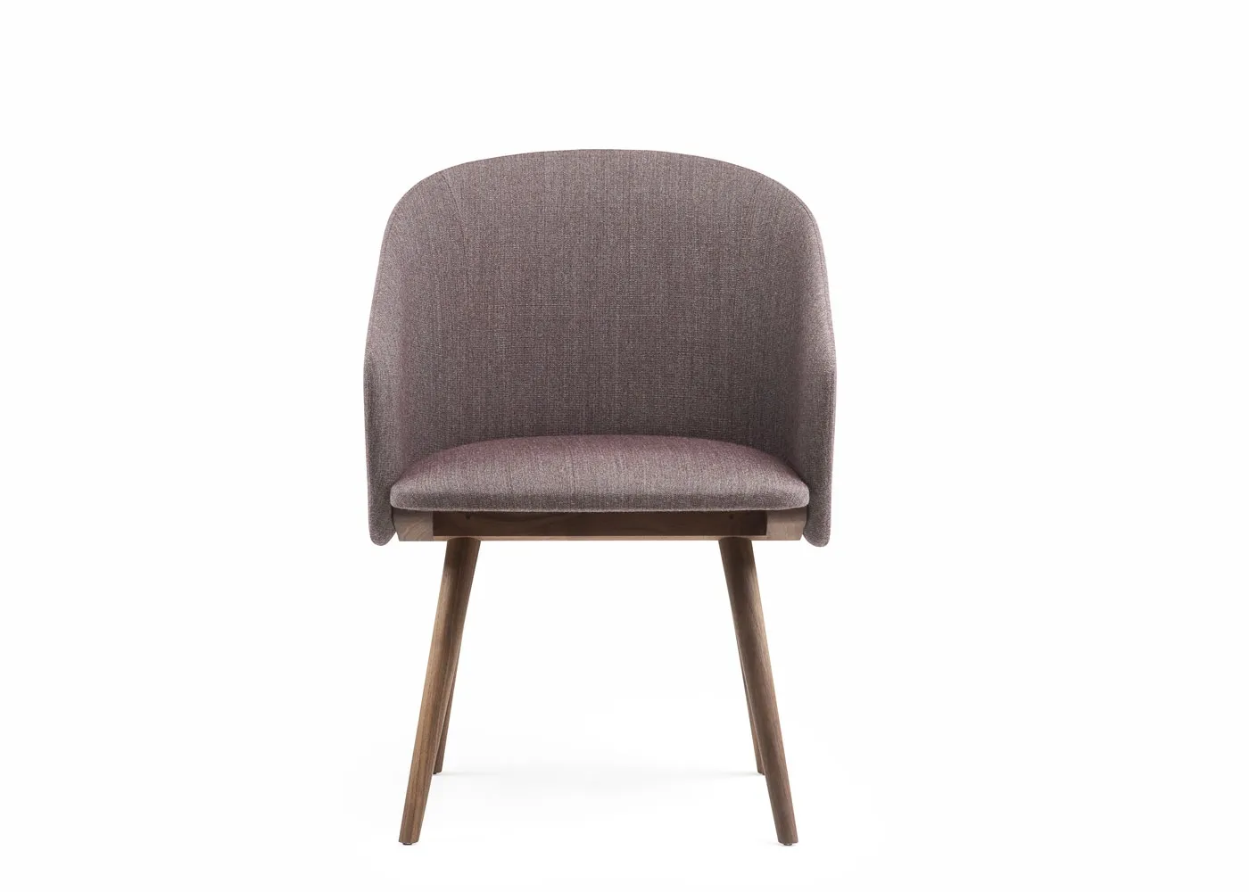 De La Espada Saia Chair Danish Oiled Walnut and Foss 672