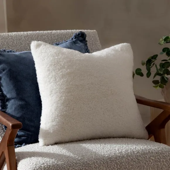 Olann Faux Fleece Reversible Square Cushion
