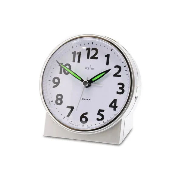 Acctim Micah Non Ticking Analogue Alarm Clock 5