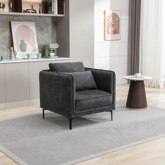Image Furnishings Landon Chenille Occasional Armchair 2