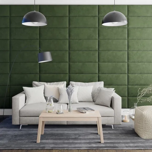 Aspire EasyMount Plush Velvet Upholstered Wall Panels 4
