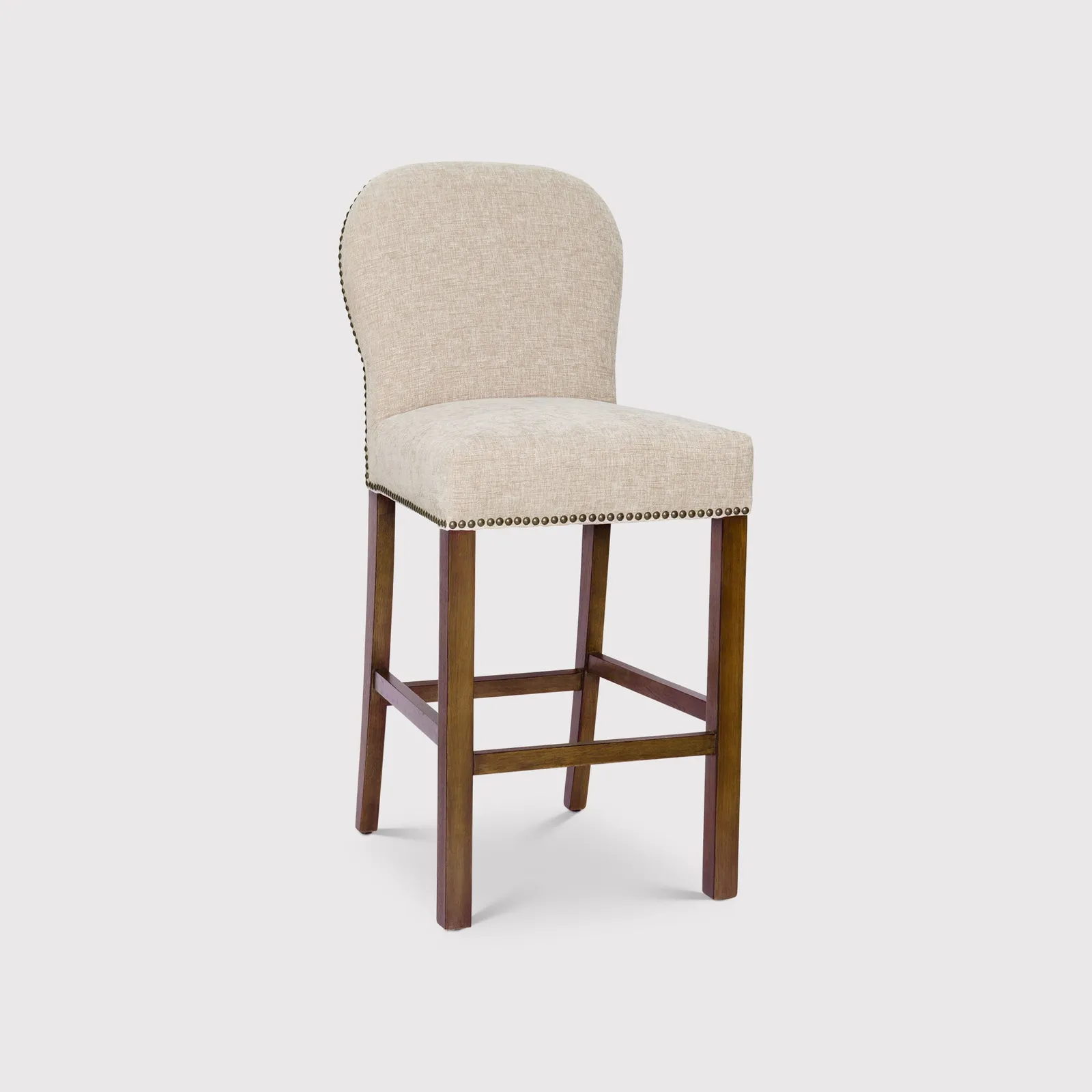 Gable Counter Stool, Neutral Fabric | Barker & Stonehouse