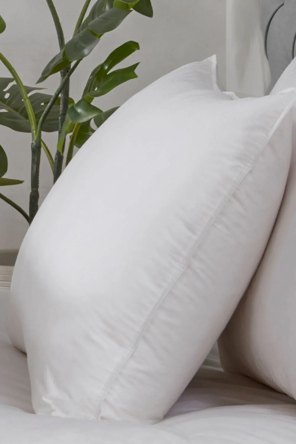 BHS All Natural Duck Feather & Down Pillow Pair in White 4