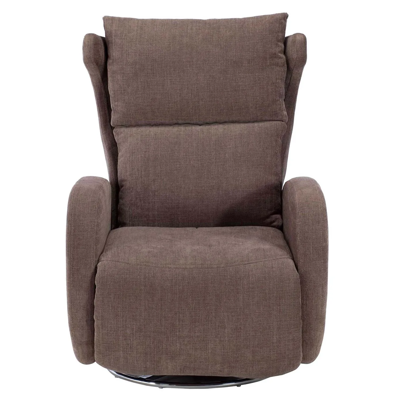 Fama Ibiza Recliner Swivel Chair, Mink