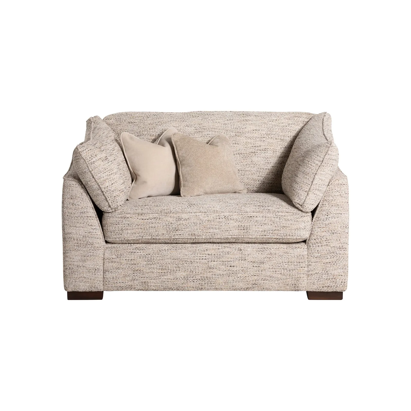 Borelly Snuggler Armchair, Grey Fabric | Barker & Stonehouse 2