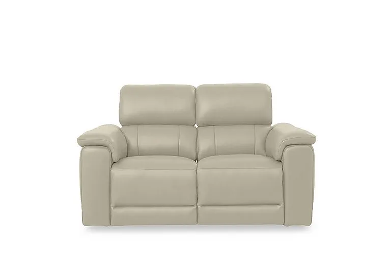 Genius Leather 2 Seater Power Recliner Sofa with Power Headrests