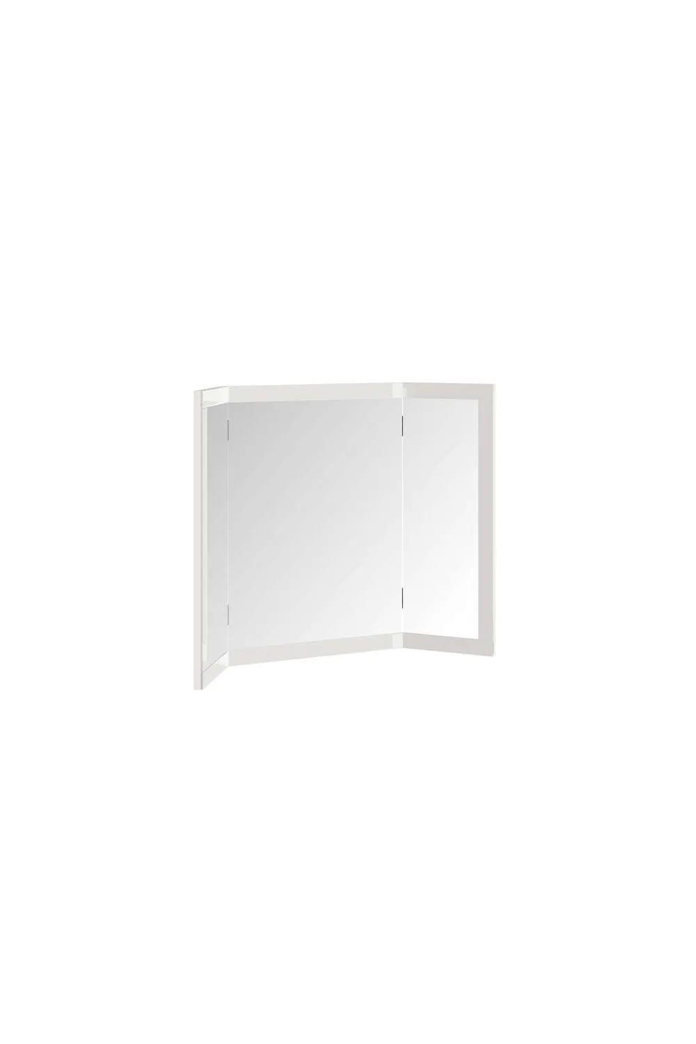 Birlea Liberty Dressing Table Mirror Only White Glass 2