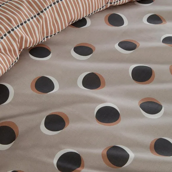 Fusion Polka Spot Polycotton Duvet Cover & Pillowcase Set 3