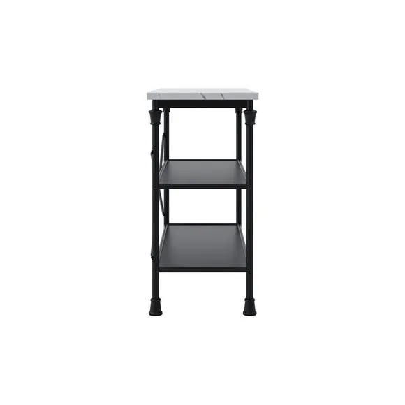 LPD Fairmont Marble Effect Console Table 4