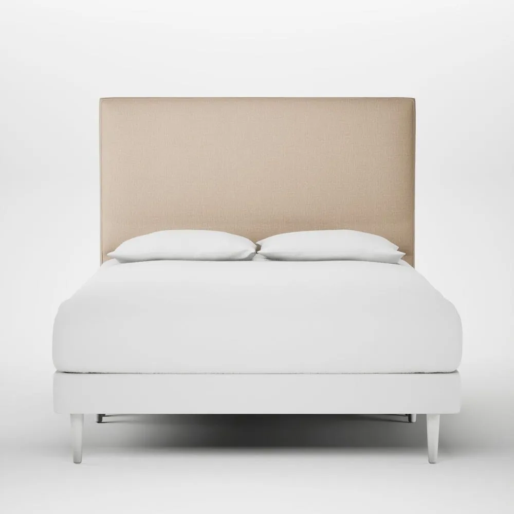 Heal's Newman Headboard Lift Storage Super King Smart Cotton Linen Rice 1