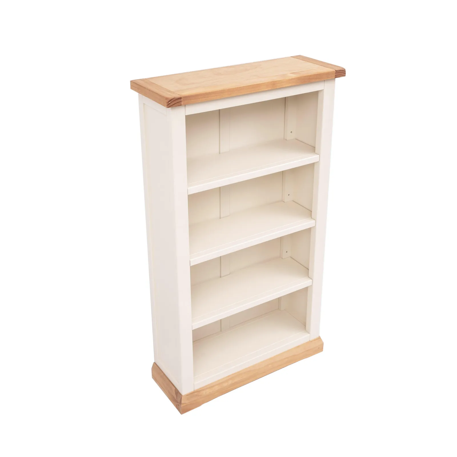 Cabinet Bits Bookcase with plinth 120x70x25cm in Off-White 3