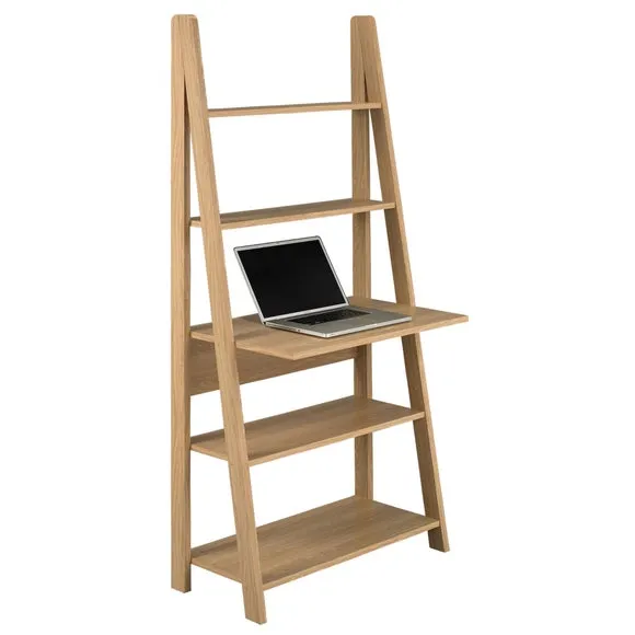 Tiva Black Ladder Desk 2