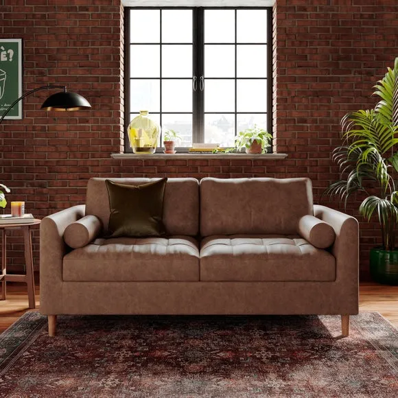 Max Soft Faux Leather Sofa Bed 2