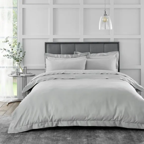 Hotel 230 Thread Count 100% Cotton Sateen Continental Pillowcase 2