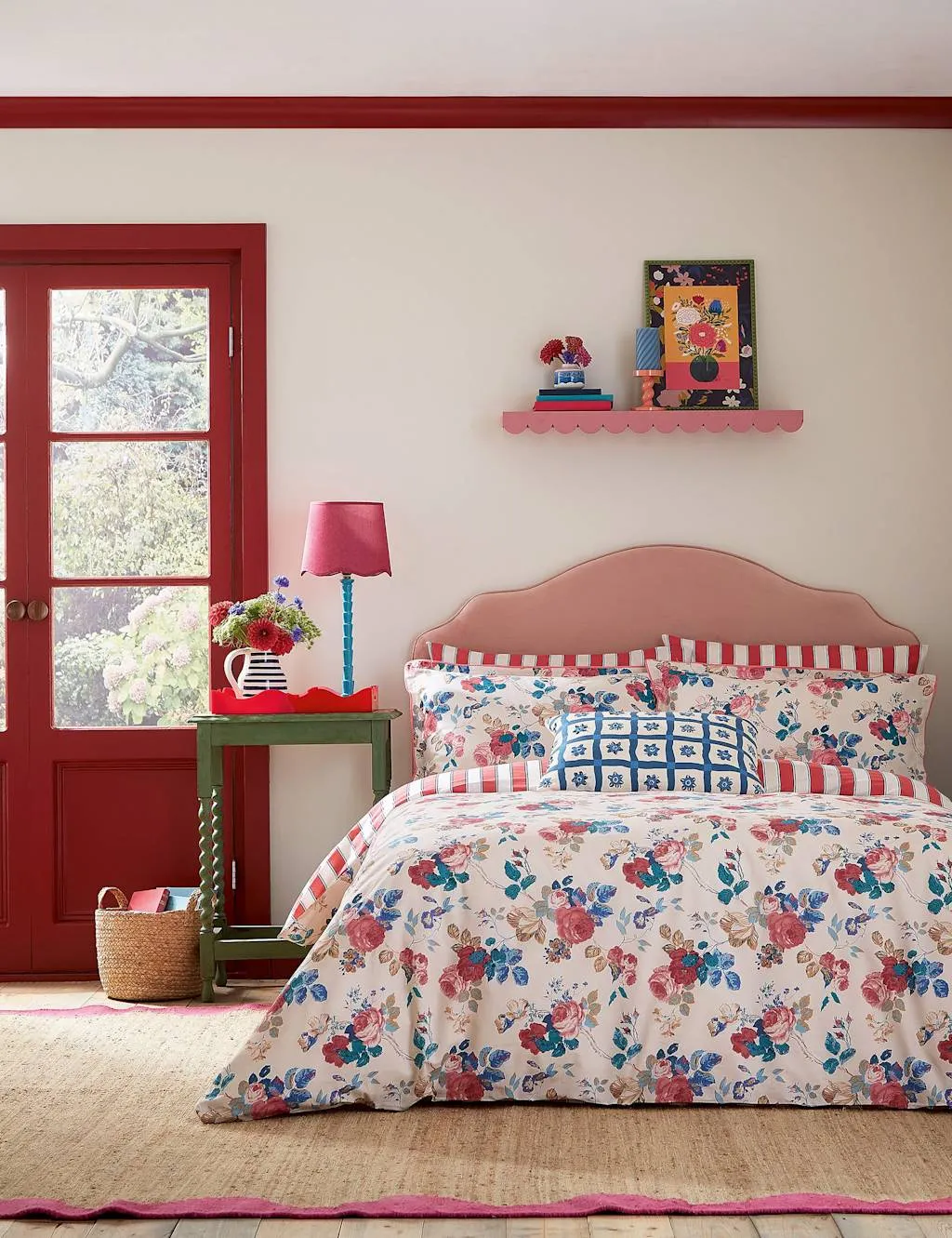 LAND & SHORE Pure Cotton Alec Bedding Set Multi