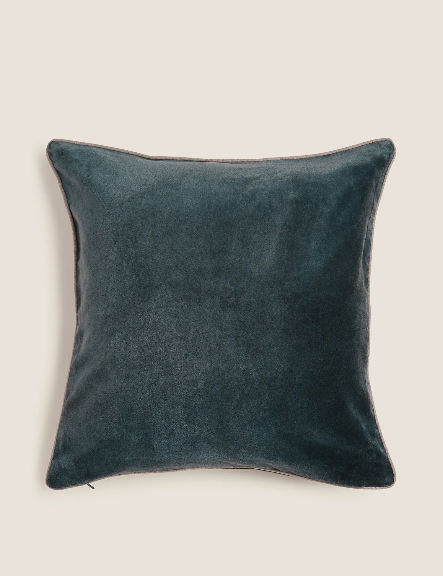 M&S Pure Cotton Velvet Cushion