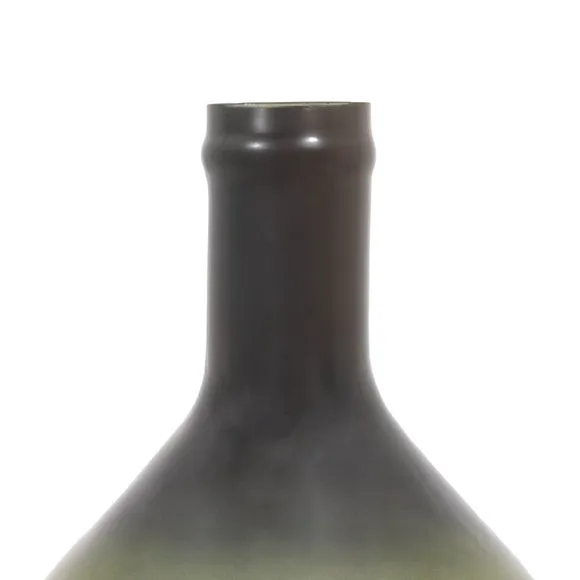 Crossland Grove Sevran Giant Glass Bottle Vase Olive 640Mm, Green 4