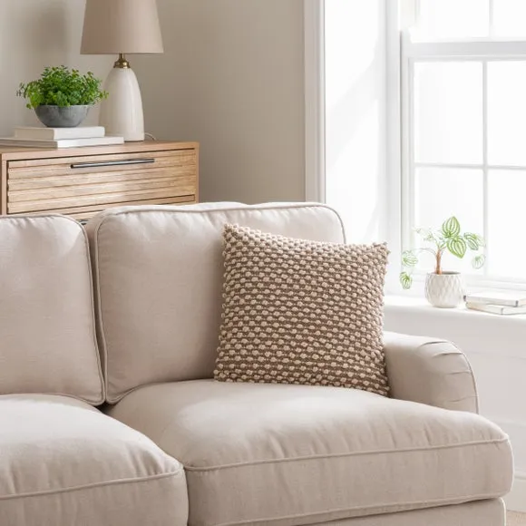 Jersey Bobble Square Cushion 1