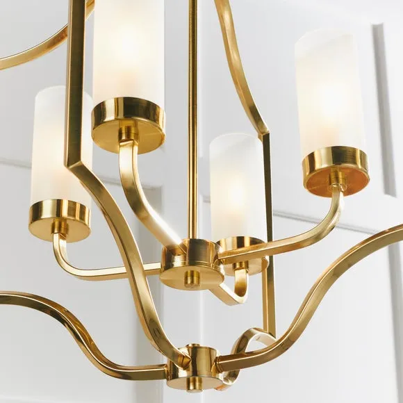 Vogue Edrea Brass 4 Light Ceiling Light 5