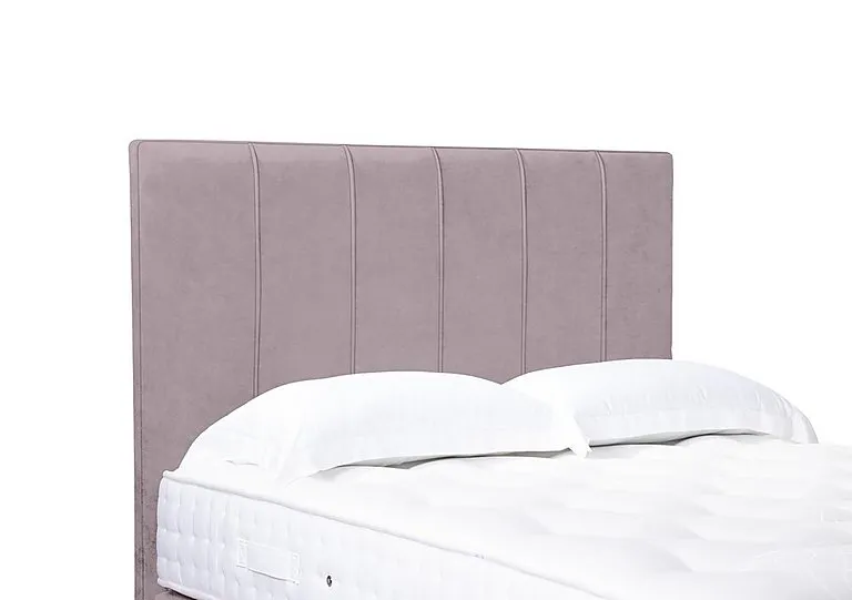 Artisan Collection Rhodes High Floor Standing Headboard - Single - Plush Lilac