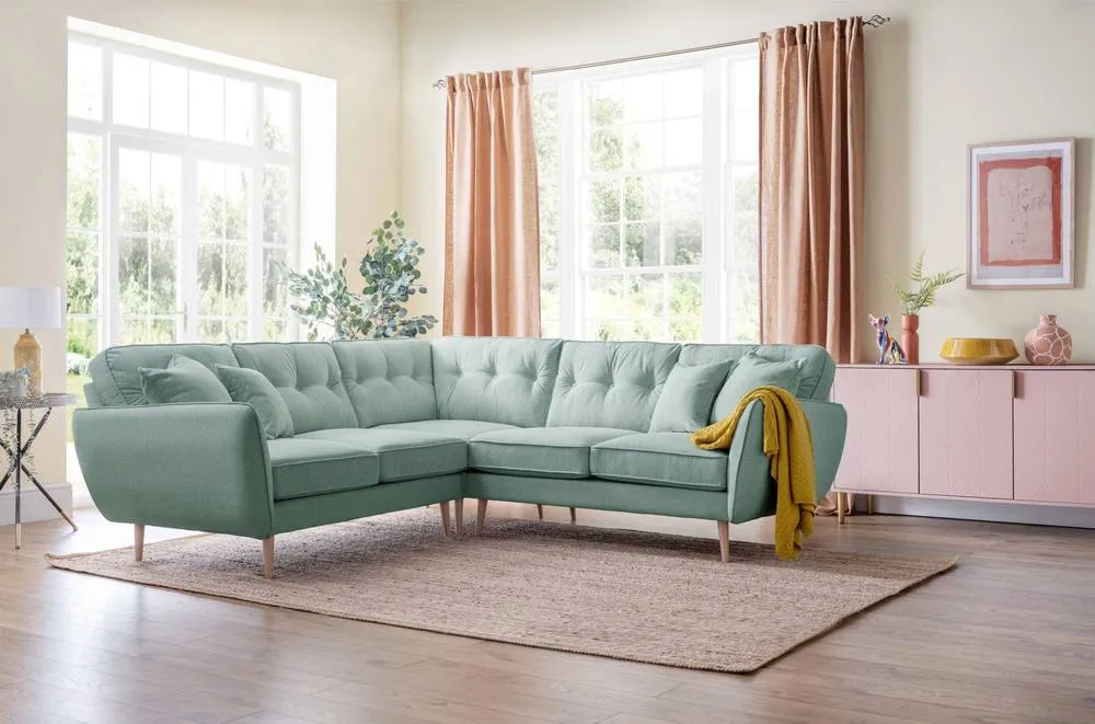 The Great Sofa Company Ailis 2 Corner 2 Faro Aqua