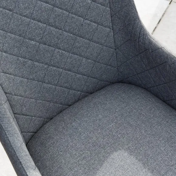 Garda Outdoor Fabric 6 Seater Dining Set 4