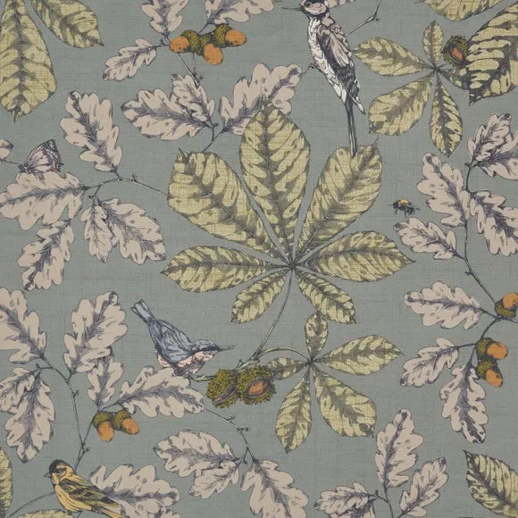 Eliza Flatweave Arboretum Print Wooden Armchair 5
