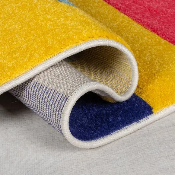 Mambo Patchwork Stripe Rug 3