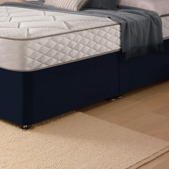 Silentnight Divan Set with Paris Headboard and 800 Pocket Spring Memory Foam Mattress 4